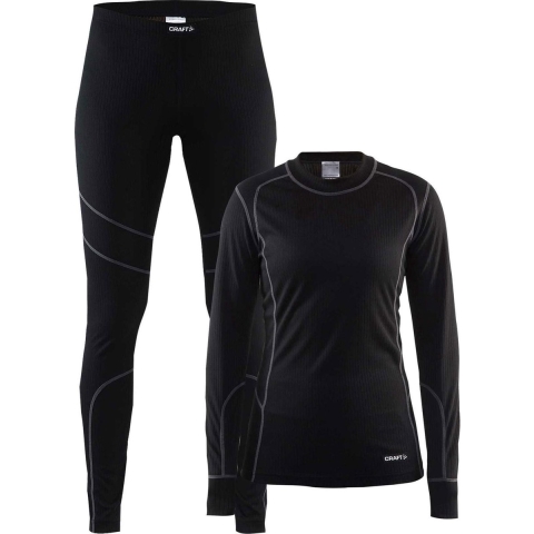 Craft Baselayer Thermoset W zwart dames, M