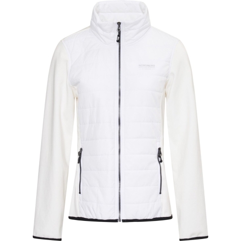 Nordberg Trine fleece vest dames wit, XL