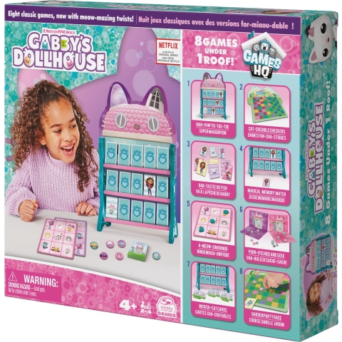 Gabby's Dollhouse Spellenpakket met 8 Spellen