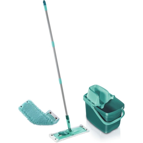 Leifheit 55379 Combi Clean Vloerwisser M 33 cm Compleet Systeem Micro Duo + Static Plus