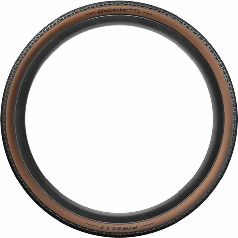 Pirelli Cinturato Gravel H vouwband hard terrein zwart/bruin, 45mm-1.77 inch / 45-622