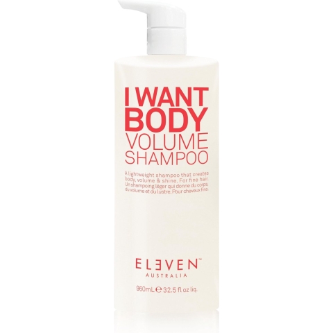Eleven Australia I Want Body Volume Shampoo 960ml