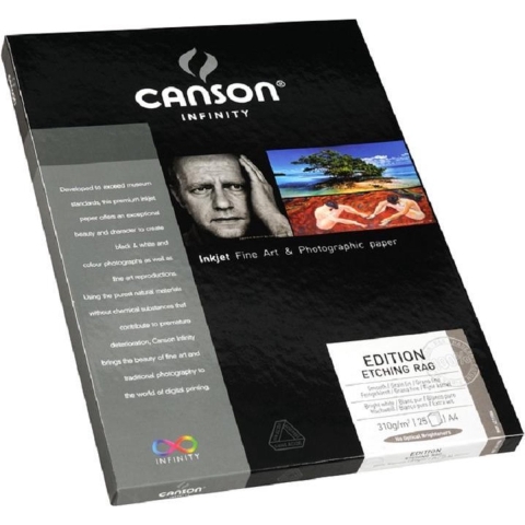 Canson EDITION ETCHING RAG 310g A4 25 vel