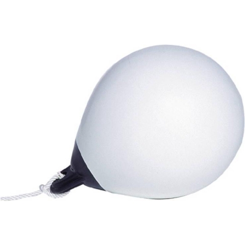 Majoni Balfender 45 cm met zwarte kop, wit
