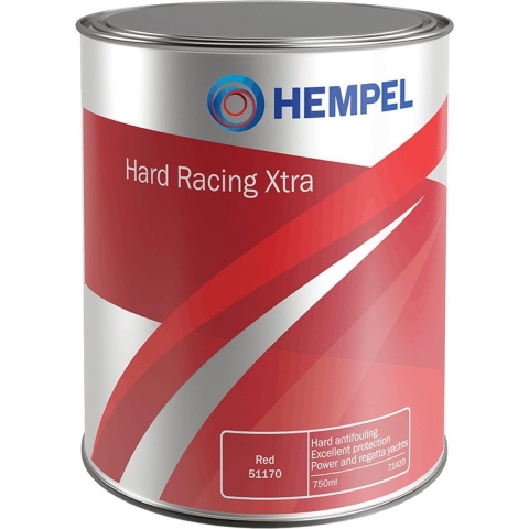 Hempel Hard Racing Xtra 7666C harde antifouling 750 ml, 30390 navy blauw