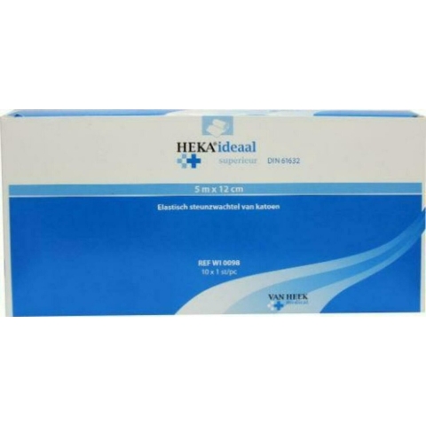 Heka Ideaal Elastic Support Bandage Superior 5 m x 12 cm | 10 stuks