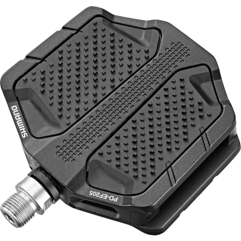 Shimano PD-EF205 pedaal plat zwart