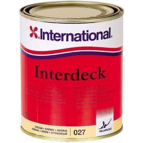 International Interdeck zijdeglans antislipverf 750 ml, 289 grey
