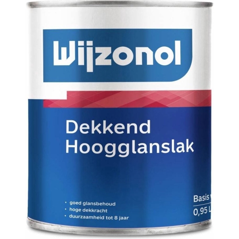 Wijzonol Dekkend Hoogglanslak - Op Kleur Gemengd - 1L