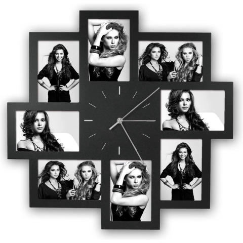 ZEP Klok Trieste Black fotokader 8x 10x15cm