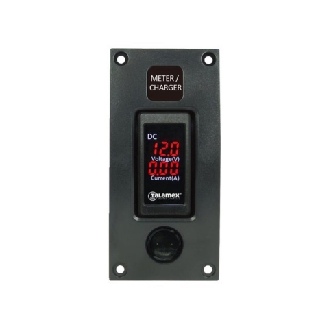 Talamex Curved add-on paneel Volt-/amperemeter