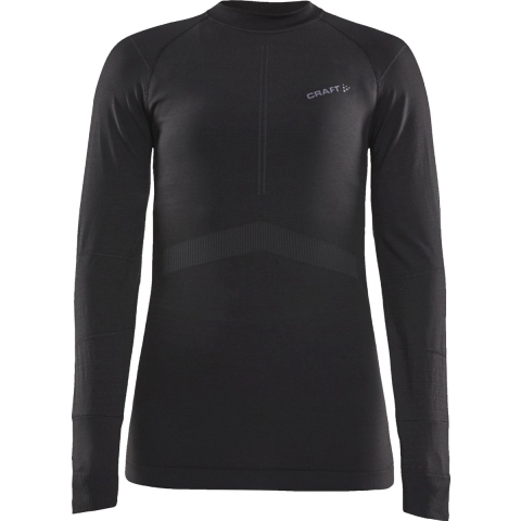 Craft Active Intensity CN LS W thermoshirt lange mouwen zwart dames, XL