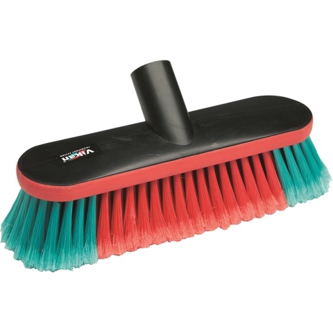 Vikan 25cm ovale autowasborstel met watertoevoer