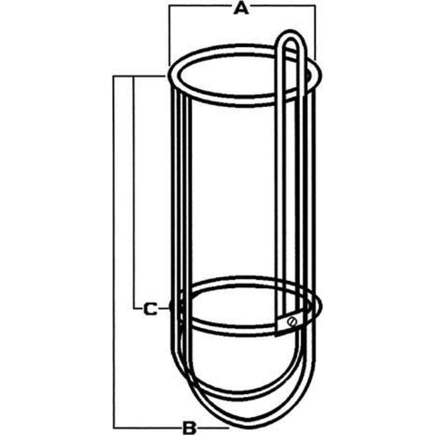 Talamex Fenderkorfø 170 mm aan elkaar te koppelen met optionele connectoren, ø 23cm / ø 23cm (67x23 cm)