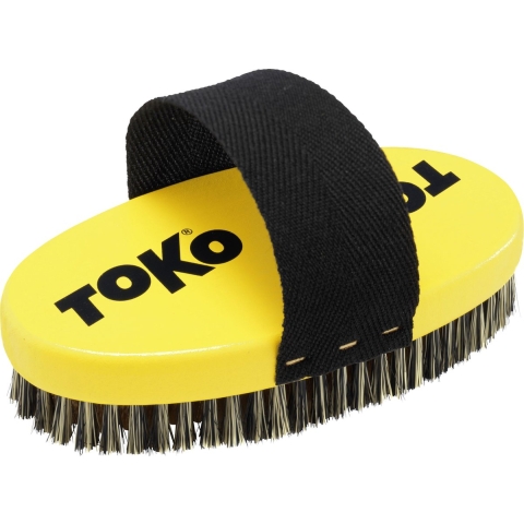 TOKO Base Brush oval Copper belag borstel koper met riem