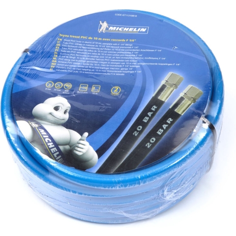 MICHELIN 10 meter luchtslang met 1/4"inwendige aansluiting