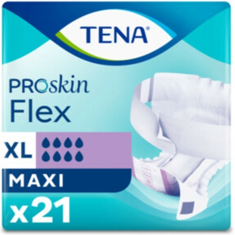 Tena ProSkin Flex Maxi Extra Large | 21 stuks