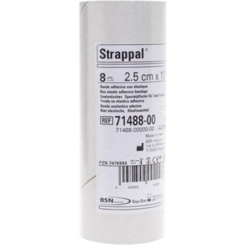 Strappal 2,5 cm x 10 m | 8 stuks