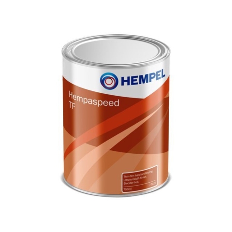 Hempel Hempaspeed TF 77222 harde biocide-vrije onderwaterverf 750 ml, 10430 grijs