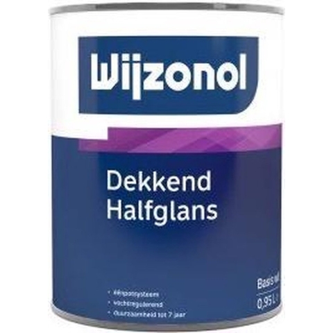 Wijzonol Dekkend Halfglans - Op Kleur Gemengd - 1L
