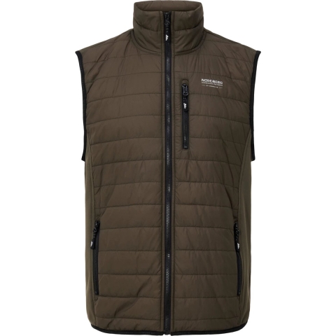 Nordberg Tommy fleece bodywarmer heren groen, L