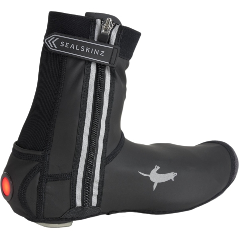 SealSkinz All Weather Cycle LED open zool overschoenen, 36-38