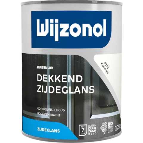 Wijzonol Dekkend Zijdeglanslak - RAL 1013 - 0,75L