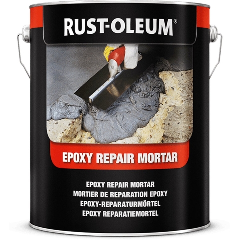 Rust-Oleum 5180 Epoxy Reparatiemortel Donkergrijs - 2,5kg