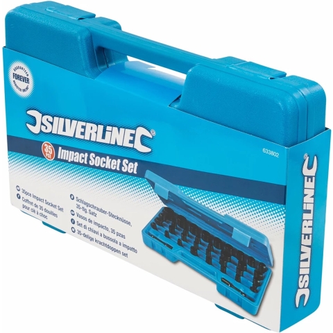 HBM 35-delige METRISCHE en ENGELSE krachtdoppenset