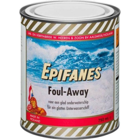 Epifanes Foul-Away zelfslijpende onderwaterverf 750 ml, roodbruin