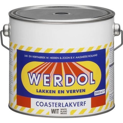 Werdol Coasterlak hoogglans aflak 2 l, 30 groen