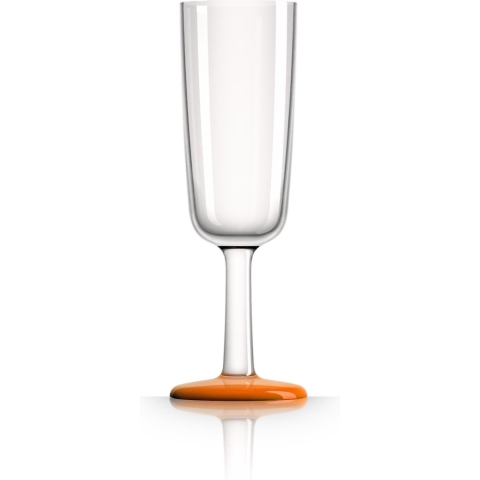 Palm Scheepsservies Marc Newson Champagneglazen set 6 stuks oranje
