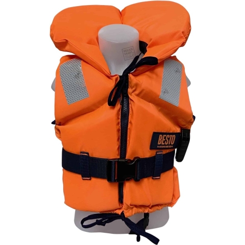 Besto Racingbelt 100N reddingsvest oranje, XL (70++ kg)