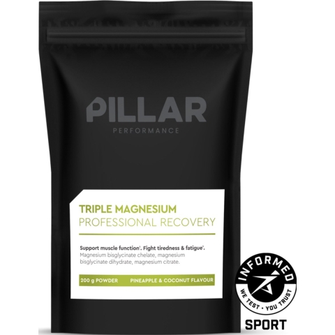 Pillar triple magnesium powder pineapple coconut pouch 200 gram