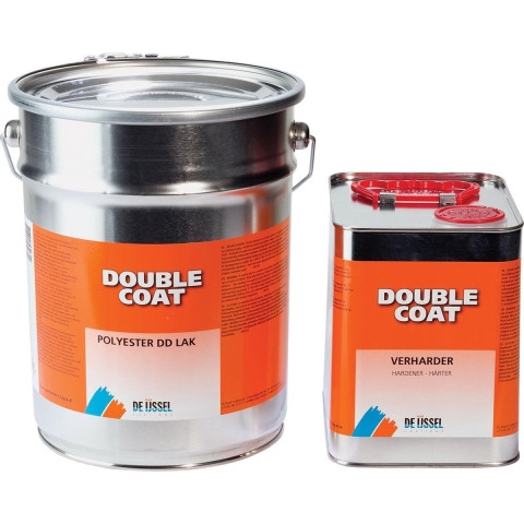 De IJssel Double Coat hoogglans 2-componenten aflak 1 kg, 811 licht grijs