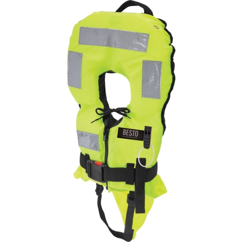 Besto Turnsafe 150N reddingsvest geel, baby (0-15 kg)