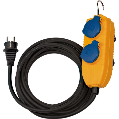Brennenstuhl 1151740010 Power Block 4-voudig - 10m