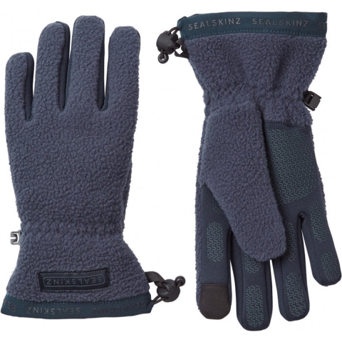 SealSkinz Hoveton waterproof sherpa fleece navy unisex L