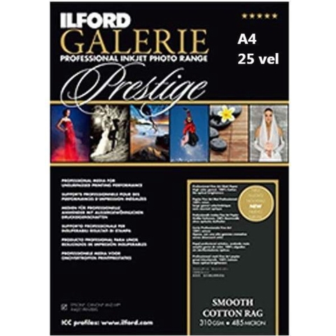 ILFORD Smooth Cotton Rag A4 25v 310g Galerie