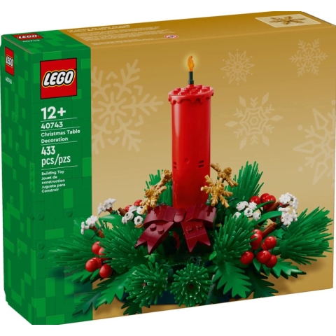 Kersttafeldecoratie