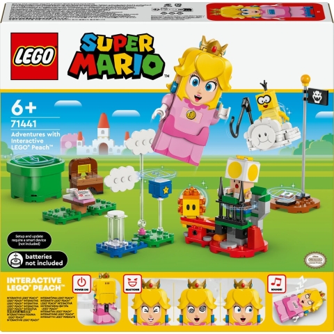 Avonturen met interactieve LEGO Peach