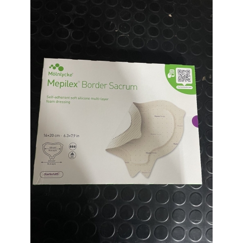Mepilex Border Sacrum 16 x 20 cm | 5 stuks