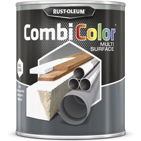 Rust-Oleum Combicolor Multi-Surface Satin - RAL 9016 Verkeerswit - 0,75L