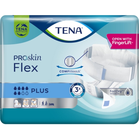 Tena ProSkin Flex Plus Large | 30 stuks