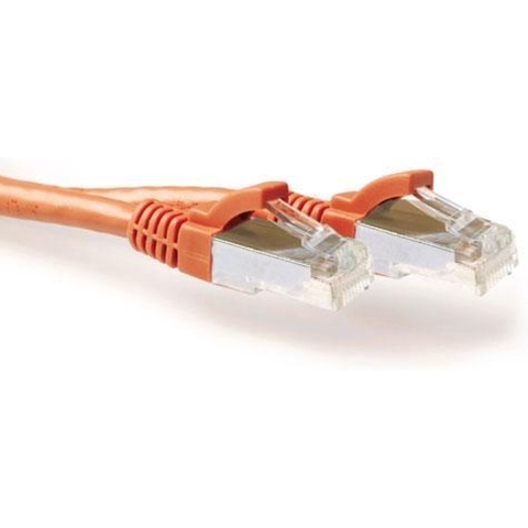 Cat 6A S/Ftp Lszh 30 Meter Snagless Oranje