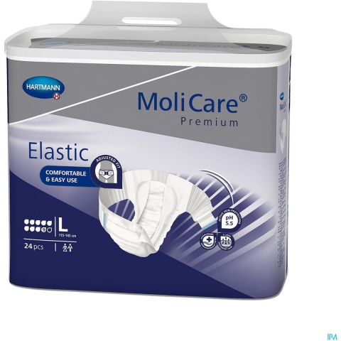 MoliCare Premium Elastic 9 Drops Large | 24 stuks