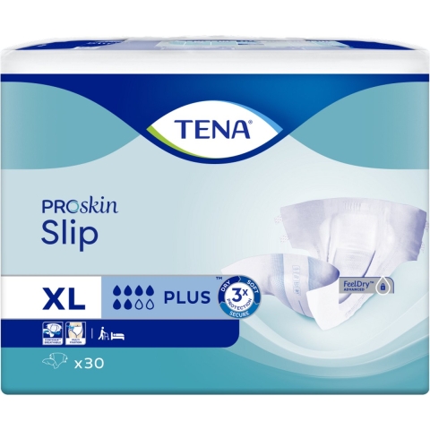 Tena ProSkin Slip Plus Extra Large | 30 stuks