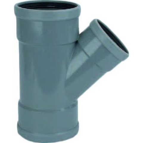 AquaForte Verloop T-Stuk 45° 160 X 110 Mm 3 X Mof