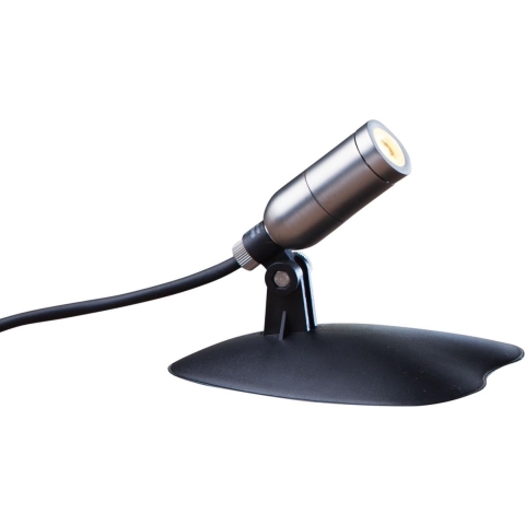 Heissner Spot 1W warm wit metaal - Heissner