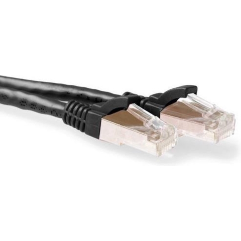 Cat 6A S/Ftp Lszh 30 Meter Snagless Zwart
